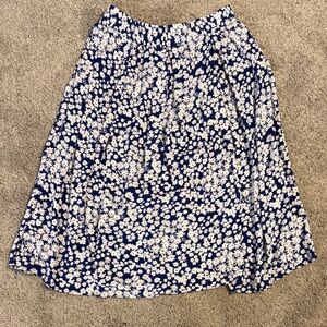 Floral Midi Skirt (M)